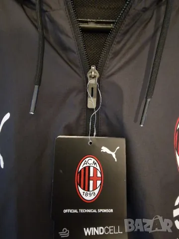 Puma 2023-24 AC Milan Men's Pre-Match Jacket, снимка 9 - Спортни дрехи, екипи - 49904925