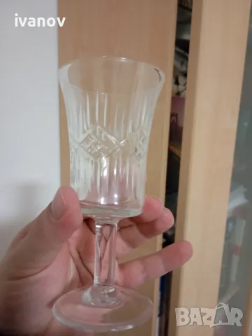 Чаши от кристално стъкло 6 броя , снимка 1