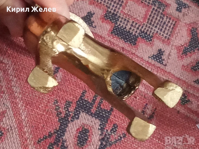 Бронзова фигурка на елен 53663, снимка 9 - Антикварни и старинни предмети - 53392695