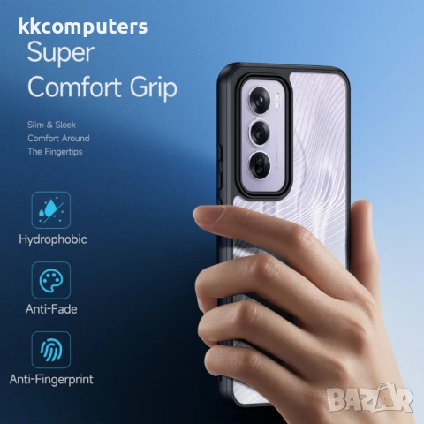 Oppo Reno12 Pro 5G Удароустойчив DUX DUCIS/ TPU+PC Калъф и Протектор, снимка 4 - Калъфи, кейсове - 51350266