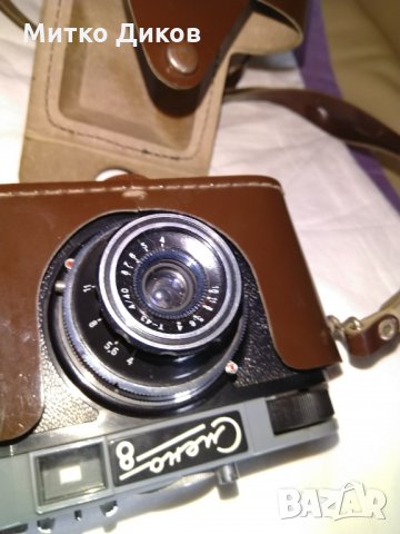 Фотоапарат Смена -8 СССР от соца с калъф естествена кожа работещ, снимка 4 - Колекции - 32333363