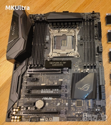 Дъно Asus ROG Strix X99 GAMING Wi-Fi DDR4 LGA 2011