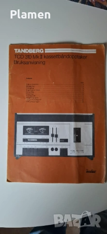 TANDBERG  MODEL TCD 310 Mk2, снимка 4 - Декове - 53247781