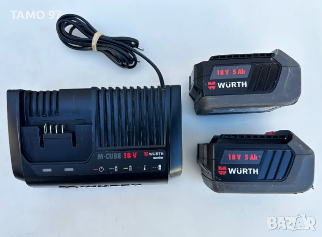 Wurth AKP 18-600 M-Cube - Акумулаторен пистолет за силикон 2x18V 5.0Ah, снимка 6 - Други инструменти - 53249528
