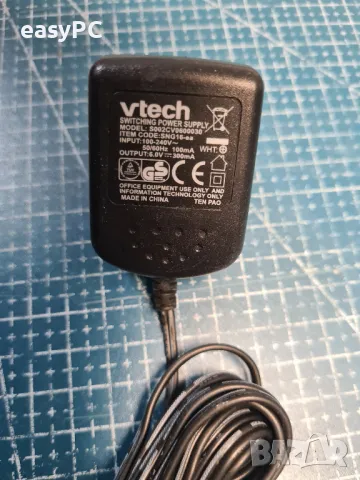 Оригинален захранващ адаптер VTECH SNG16-ea 6V 300mA , снимка 8 - Друга електроника - 50043759