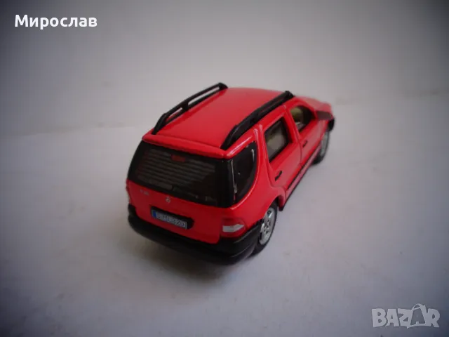 1:72 HONGWELL MERCEDES BENZ M-CLASS ИГРАЧКА КОЛИЧКА МОДЕЛ, снимка 4 - Колекции - 47770285