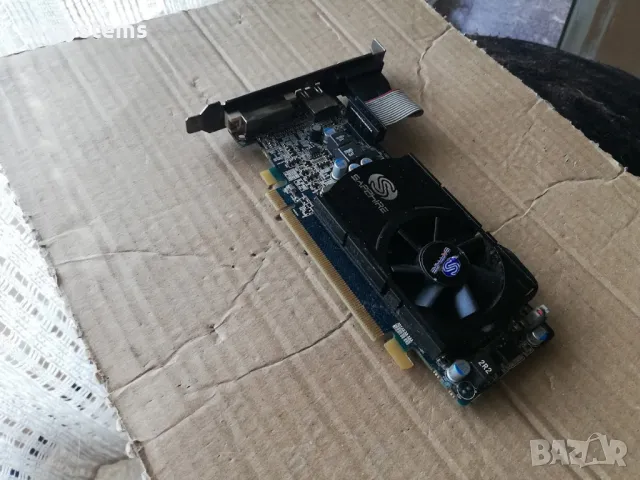Видео карта AMD Radeon Sapphire HD 5570HM HDMI 1024MB GDDR3 128bit PCI-E, снимка 4 - Видеокарти - 47827984