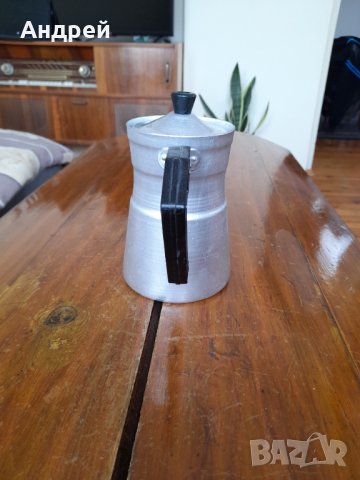 Стара алуминиева кана,джезве #2, снимка 4 - Други ценни предмети - 32344637