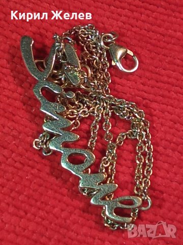 SIMONE Прекрасно ПОЗЛАТЕНО СРЕБЪРНО АРТ КОЛИЕ Марково СРЕБРО 925 ИТАЛИЯ с Името СИМОНА 40210, снимка 7 - Колиета, медальони, синджири - 42844861