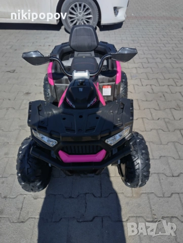 TEXAS Акумулаторно бъги COOL 4x4 розов, снимка 9 - Детски велосипеди, триколки и коли - 53569159