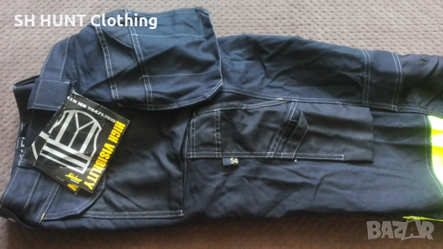 Snickers 3235 High-Vis Cotton Holster Pocket Work Trousers размер 54 / XL работен панталон W4-232, снимка 10 - Панталони - 52001773