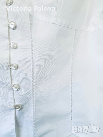 Идеална бяла риза/блуза MARY LINE Италия, снимка 9 - Ризи - 40383882