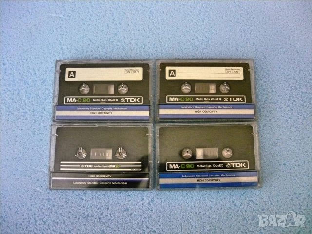 TDK MA C-90 метална аудио касета, снимка 4 - Декове - 52804512