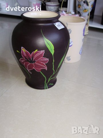 Рисувани вази, снимка 4 - Вази - 26725743