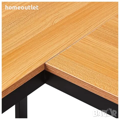 ПРОМОЦИЯ Ъглово компютърно / офис бюро CLIPOP BZWO-CD-0110BD, снимка 6 - Бюра - 49793747