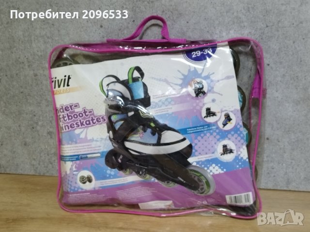 Регулируеми немски ролери - размер 29-33, снимка 4 - Ролери, кънки - 39165716