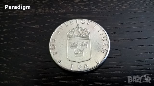 Монета - Швеция - 1 крона | 1978г., снимка 1 - Нумизматика и бонистика - 28046832