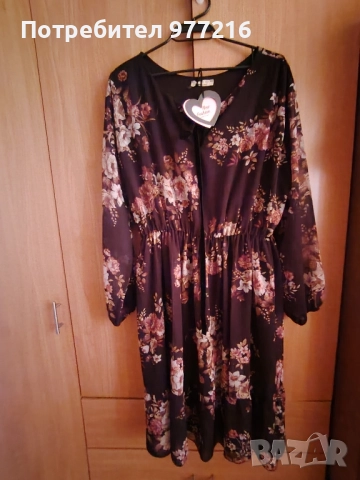 Дамска чисто нова рокля с етикет, снимка 4 - Рокли - 51544552