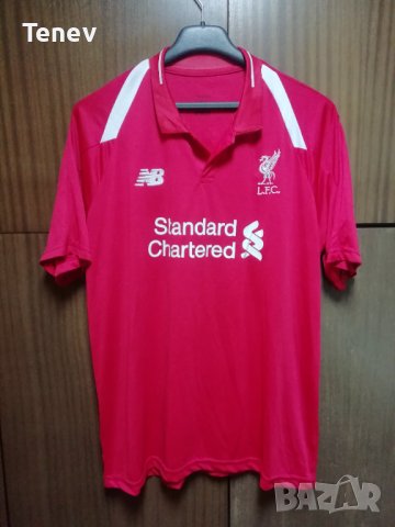 Liverpool Salah #11 NB New Balance XL тениска фланелка Салах Ливърпул , снимка 2 - Тениски - 43482207