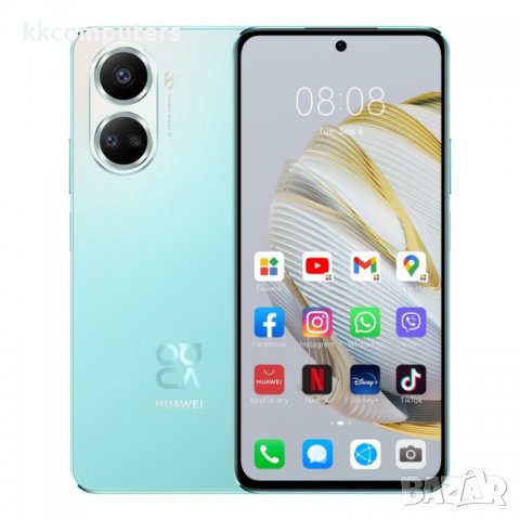 Huawei Nova 10 SE Green, BNE-LX1, 128GB, 8GB RAM Смартфон, снимка 2 - Huawei - 39219090