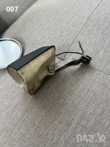 Ретро Огледало, Фар и кит за ремонт на гуми, снимка 4 - Части за велосипеди - 51943575