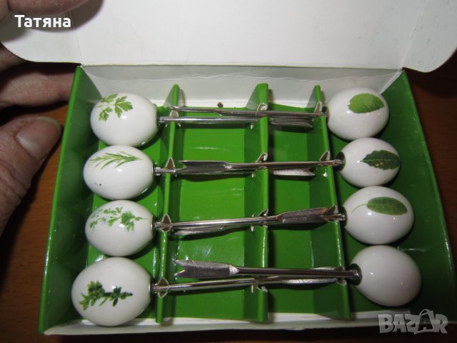 !!!    прибори за хранене- ДИПЛОМАТ; за маслини; за  риба  -  GIASOLI; ПОДНОСИ/ПОРЦЕЛАН и КЕРАМИКА/, снимка 10 - Прибори за хранене, готвене и сервиране - 33428993