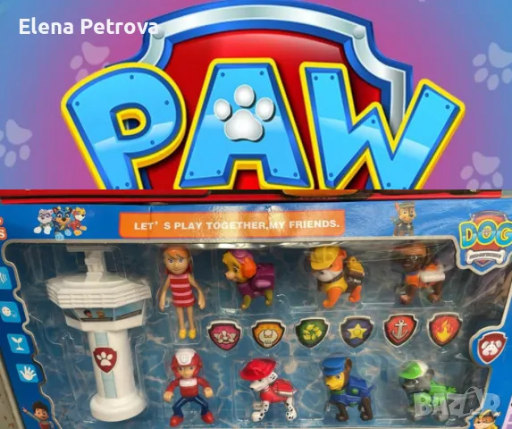 Комплект фигурки "Пес Патрул" с кула – Героите на Paw Patrol са тук, снимка 2 - Игри и пъзели - 47960103