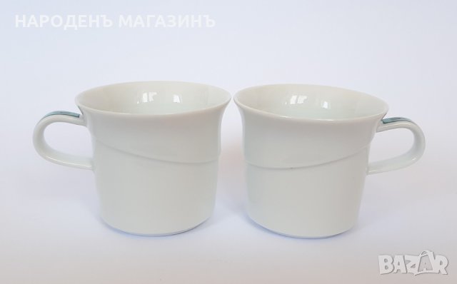 ROSENTHAL - немски порцелан сервиз чаши два двойни сета за кафе чаши сервиз , снимка 5 - Други ценни предмети - 44132486