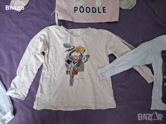 детски блузки с дълъг ръкав 6-7 г., снимка 10 - Детски Блузи и туники - 50579341