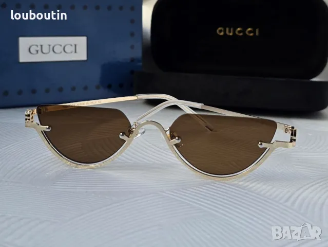 GUCCI 1:1 дамски слънчеви очила 3 цвята, снимка 12 - Слънчеви и диоптрични очила - 48030118