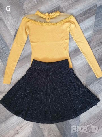 Блузка с тюл , снимка 6 - Блузи с дълъг ръкав и пуловери - 27141074