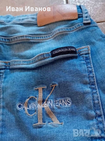 Оригинални къси дънки Calvin Klein, снимка 4 - Дънки - 51750690