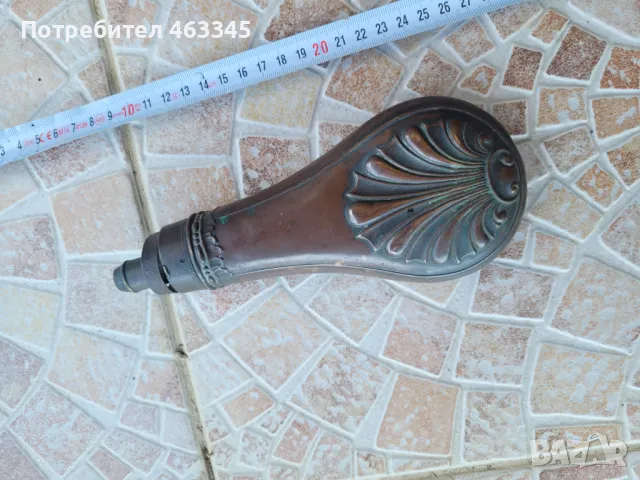 Барутница, снимка 3 - Антикварни и старинни предмети - 50318402