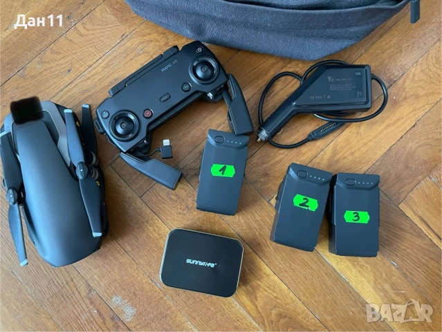 Дрон DJI Mavic Air fly more combo, снимка 2 - Дронове и аксесоари - 51662398