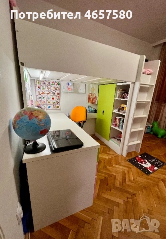 Детско легло Ikea SMÅSTAD, снимка 3 - Мебели за детската стая - 52500339