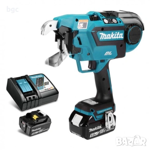 Акумулаторна машина за връзване на арматура MAKITA DTR181RTE Set, 18V, 2x5 Ah, 0.8 мм