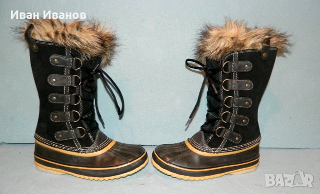 ботуши  Sorel Joan Of Arctic NL1540-010  номер 38 2/3, снимка 3 - Дамски ботуши - 34853611