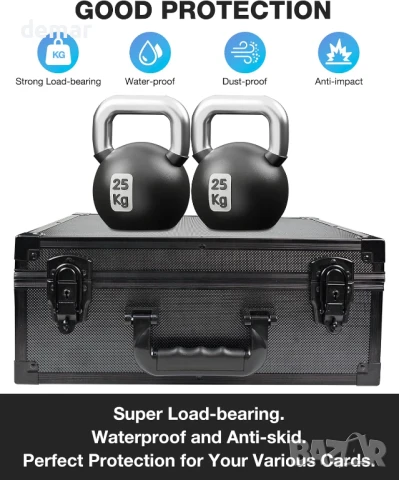 iDiskk Кутия за съхранение с горно зареждане - Заключващ се калъф за картички, снимка 3 - Други ценни предмети - 50916163