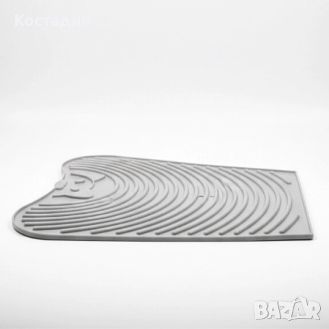 Подложка за Котешка Тоалетна - 39см/35см - Сива разцветка - Litter Carpet - Stefanplast, снимка 2 - За котки - 52669474