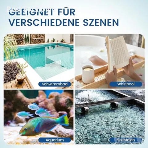 Безжичен термометър за басейн,  джакузи и аквариум Newentor, снимка 7 - Басейни и аксесоари - 50109188