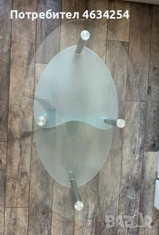 Стъклена холна маса "SONATA", снимка 4 - Маси - 52795895