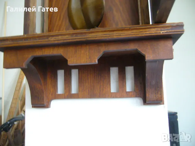 Стар Стенен Часовник Gustav Becker - Работещ, снимка 7 - Антикварни и старинни предмети - 49612603