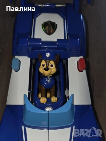 PAW PATROL Трансформиращата се полицейска кола на Чейс, снимка 8 - Коли, камиони, мотори, писти - 51178374
