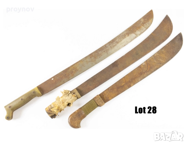 Колекция от 3 бр. Мачете