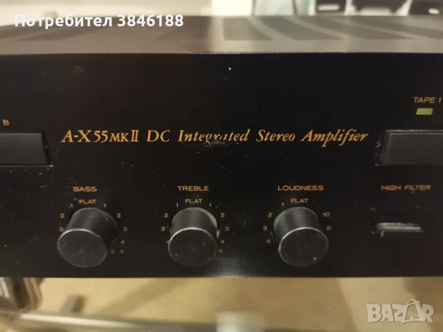 TEAC A-X 55 MKII, снимка 3 - Ресийвъри, усилватели, смесителни пултове - 47317085
