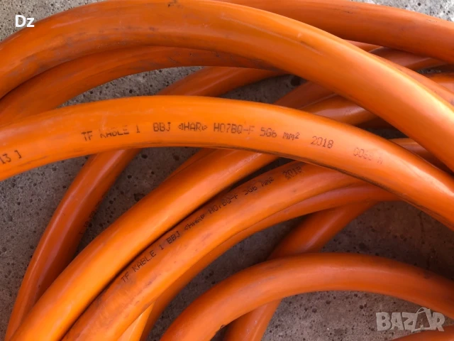 Професионален трифазен удължител 5х6мм2, снимка 3 - Други машини и части - 51230234