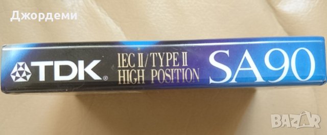 Аудио касети (аудио касета) TDK SA 90 chrom, снимка 3 - Аудио касети - 37762661