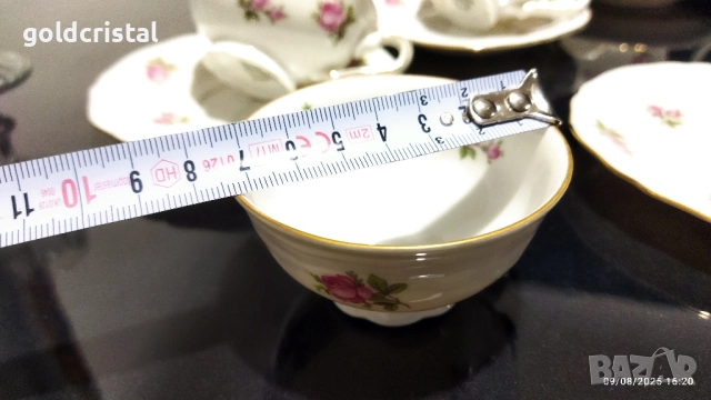 старинен немски порцелан чаши за кафе, снимка 7 - Антикварни и старинни предмети - 34571238