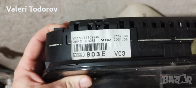 Километраж за VW Polo 9n3, снимка 2 - Части - 53583008