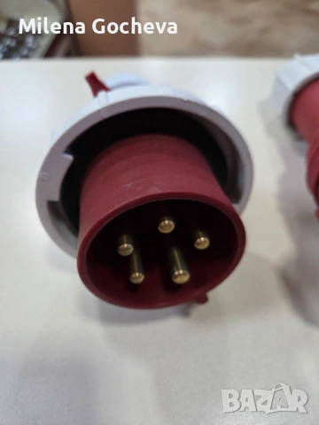 Щепсел за евробукса 32А IP44 220- 380V ELMARK